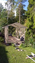 Puuvaja rakenteilla