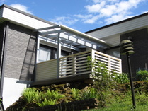 Uusi terassi ja valokate